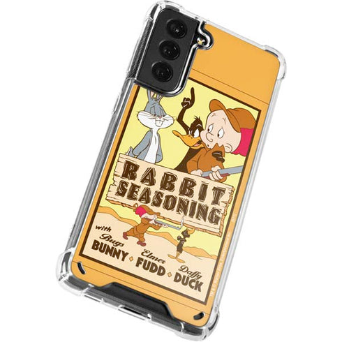Looney Tunes Rabbit Seasoning Galaxy S21 Plus 5G Clear Case