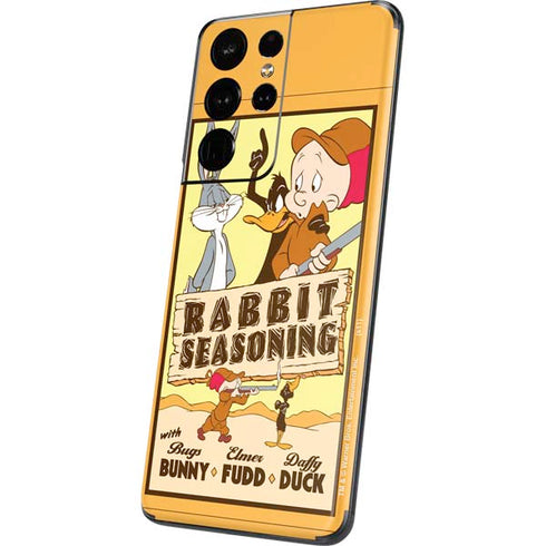 Looney Tunes Rabbit Seasoning Galaxy S21 Ultra 5G Skin