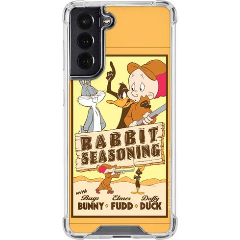 Looney Tunes Rabbit Seasoning Galaxy S22 Clear Case