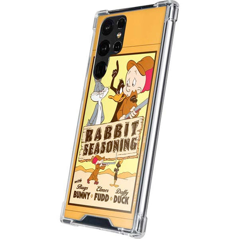 Looney Tunes Rabbit Seasoning Galaxy S22 Ultra Clear Case