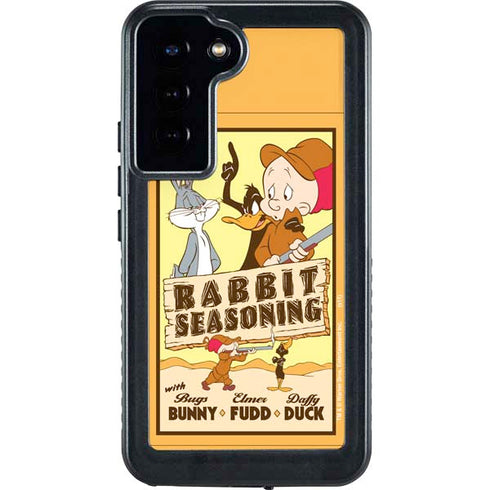 Looney Tunes Rabbit Seasoning Galaxy S23 Plus Waterproof Case