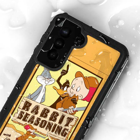 Looney Tunes Rabbit Seasoning Galaxy S23 Plus Waterproof Case