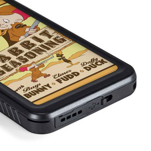 Looney Tunes Rabbit Seasoning Galaxy S23 Waterproof Case