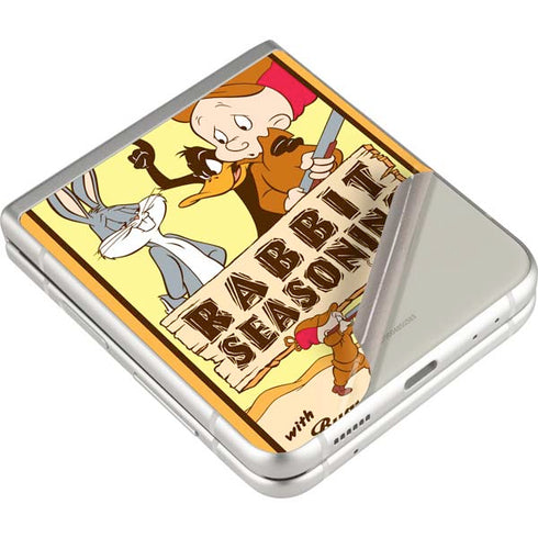 Looney Tunes Rabbit Seasoning Galaxy Z Flip3 5G Skin