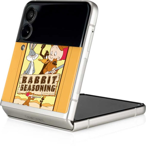 Looney Tunes Rabbit Seasoning Galaxy Z Flip3 5G Skin