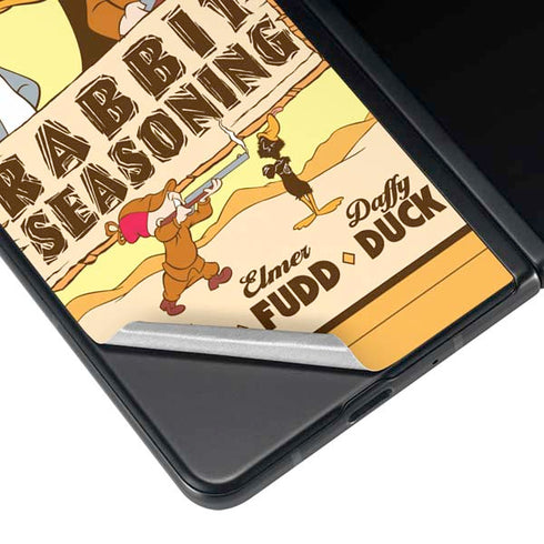 Looney Tunes Rabbit Seasoning Galaxy Z Fold3 5G Skin