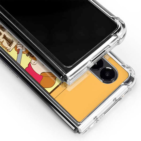 Looney Tunes Rabbit Seasoning Galaxy Z Fold4 5G Clear Case