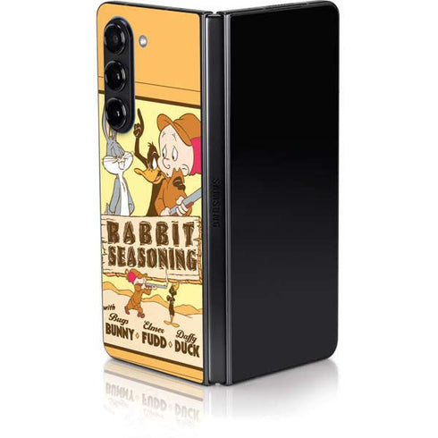 Looney Tunes Rabbit Seasoning Galaxy Z Fold5 5G Skin