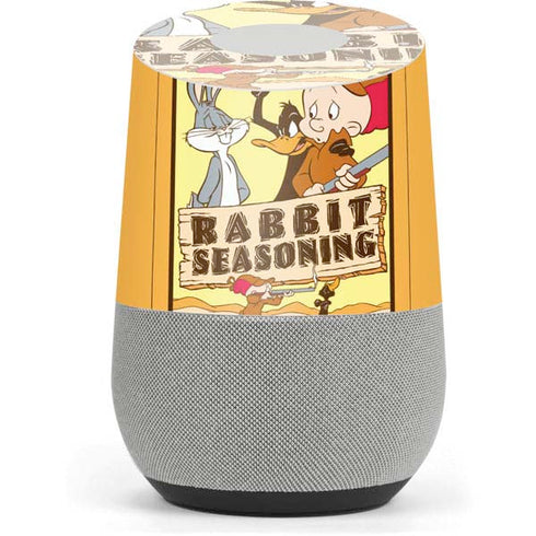 Looney Tunes Rabbit Seasoning Google Home Skin