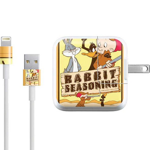 Looney Tunes Rabbit Seasoning iPad Charger (10W USB) Skin