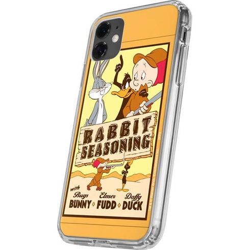 Looney Tunes Rabbit Seasoning iPhone 11 Clear Case