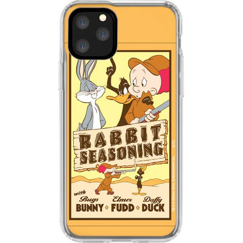 Looney Tunes Rabbit Seasoning iPhone 11 Pro Clear Case