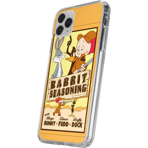 Looney Tunes Rabbit Seasoning iPhone 11 Pro Clear Case