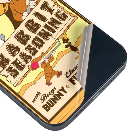 Looney Tunes Rabbit Seasoning iPhone 15 Plus Skin