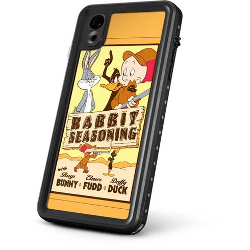 Looney Tunes Rabbit Seasoning iPhone XR Waterproof Case
