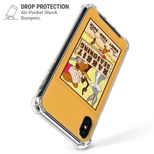 Looney Tunes Rabbit Seasoning iPhone XS Max Clear Case