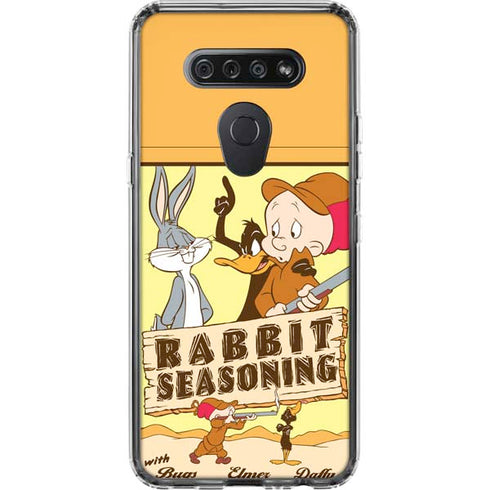 Looney Tunes Rabbit Seasoning LG K51/Q51 Clear Case