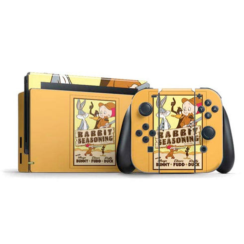 Looney Tunes Rabbit Seasoning Nintendo Switch Bundle Skin