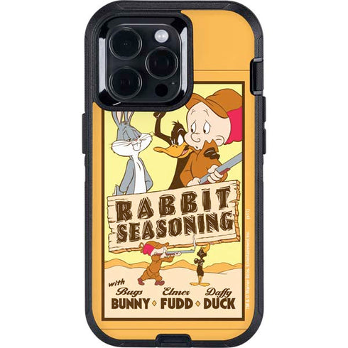 Looney Tunes Rabbit Seasoning Otterbox Defender iPhone Skin