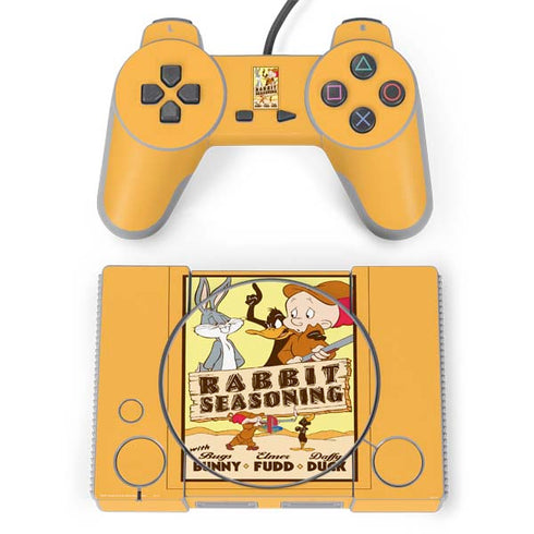 Looney Tunes Rabbit Seasoning PlayStation Classic Bundle Skin