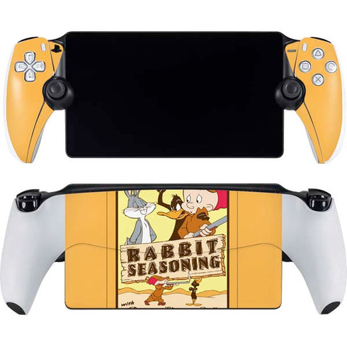 Looney Tunes Rabbit Seasoning PlayStation Portal Remote Player Skin
