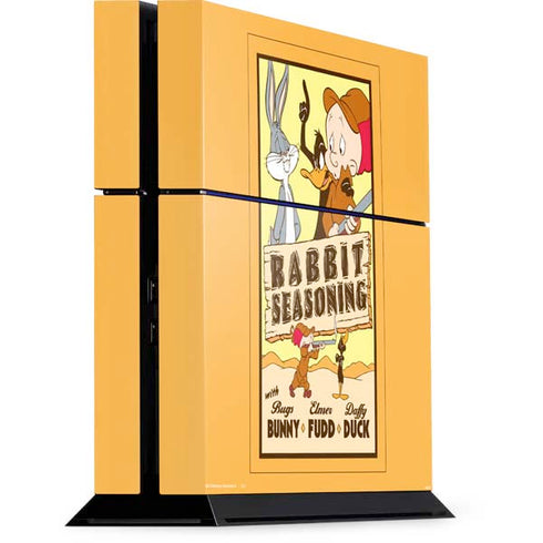 Looney Tunes Rabbit Seasoning PS4 Console Skin