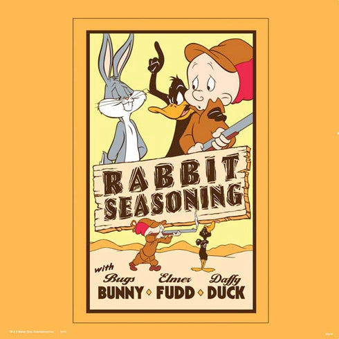 Looney Tunes Rabbit Seasoning PS4 Console Skin