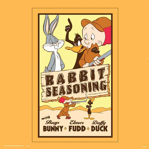 Looney Tunes Rabbit Seasoning PS4 Controller Skin