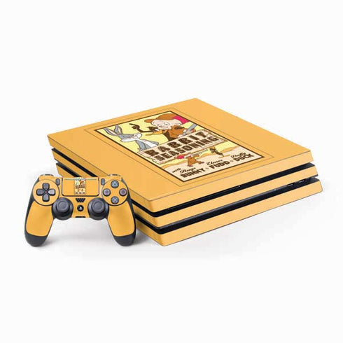 Looney Tunes Rabbit Seasoning PS4 Pro Bundle Skin