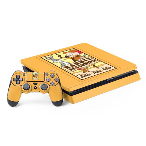 Looney Tunes Rabbit Seasoning PS4 Slim Bundle Skin