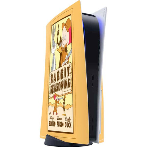 Looney Tunes Rabbit Seasoning PS5 Console Skin