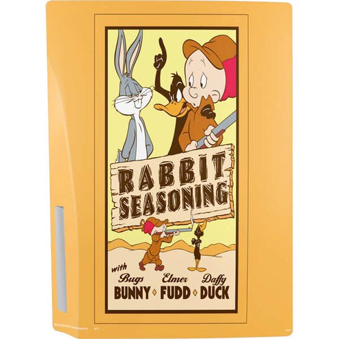 Looney Tunes Rabbit Seasoning PS5 Console Skin