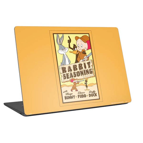 Looney Tunes Rabbit Seasoning Universal Laptop 12in (9.8 x 6.8in) Skin