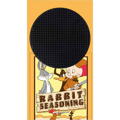 Looney Tunes Rabbit Seasoning Xbox Series S Console Skin