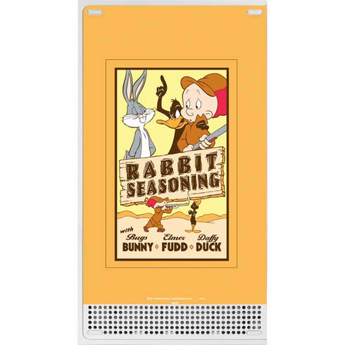Looney Tunes Rabbit Seasoning Xbox Series S Console Skin