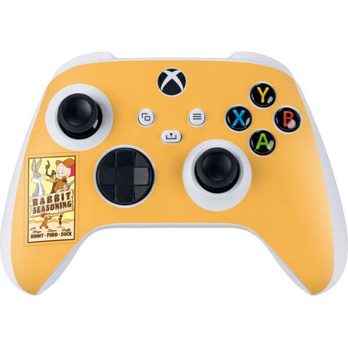 Looney Tunes Rabbit Seasoning Xbox Series S Controller Skin