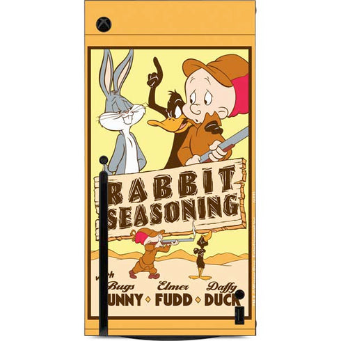 Looney Tunes Rabbit Seasoning Xbox Series X Console Skin