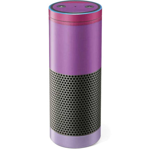 Radiant Orchid Color Block Amazon Echo Skin