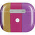 Radiant Orchid Color Block Apple AirPods (3rd Gen 2021) Skin