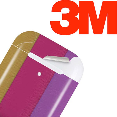 Radiant Orchid Color Block Apple AirPods Skin