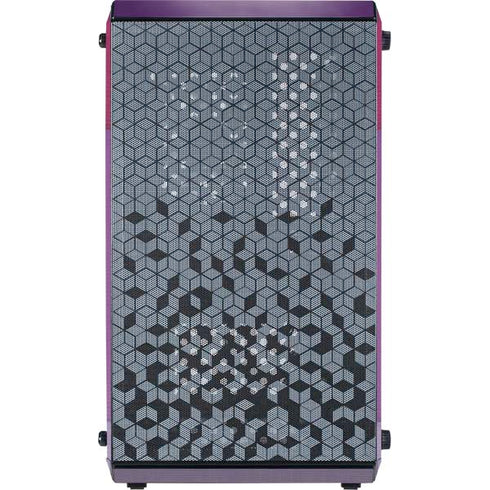 Radiant Orchid Color Block Cooler Master MasterBox Q300L Mini Tower Skin
