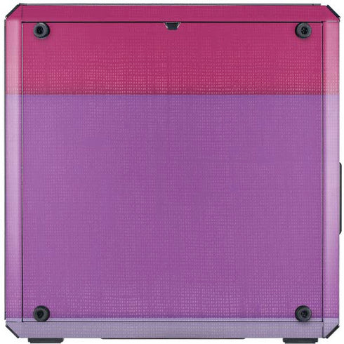 Radiant Orchid Color Block Cooler Master MasterBox Q300L Mini Tower Skin