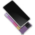 Radiant Orchid Color Block Galaxy A12 Clear Case