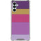 Radiant Orchid Color Block Galaxy A13 5G Clear Case