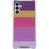 Radiant Orchid Color Block Galaxy A13 5G Clear Case