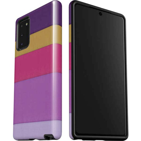 Radiant Orchid Color Block Galaxy Note20 5G Pro Case