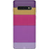 Radiant Orchid Color Block Galaxy S10 Skin
