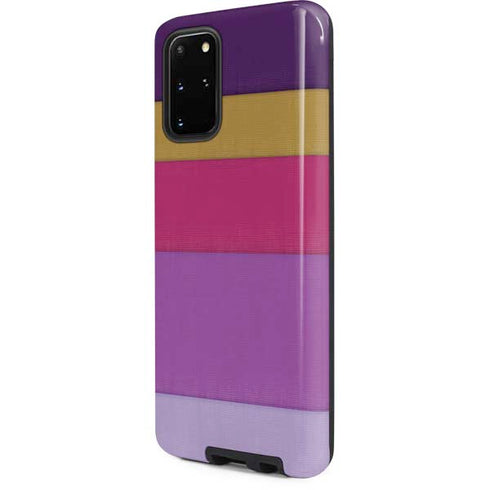 Radiant Orchid Color Block Galaxy S20 Plus Pro Case