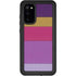 Radiant Orchid Color Block Galaxy S20 Waterproof Case