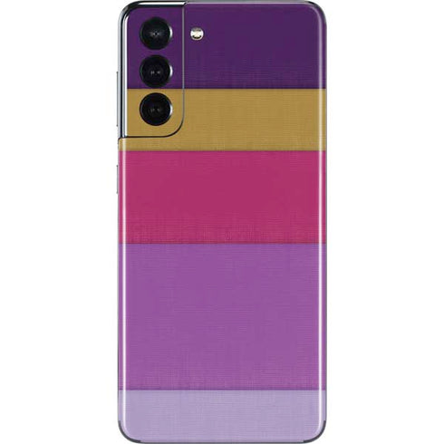 Radiant Orchid Color Block Galaxy S21 5G Skin